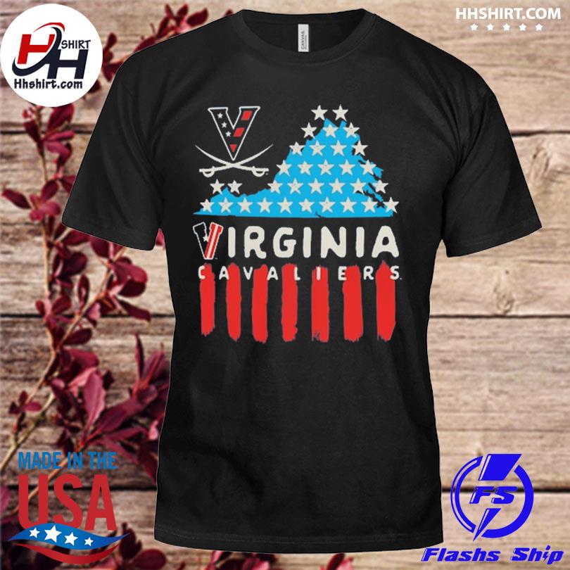 Virginia cavaliers red white 2023 shirt