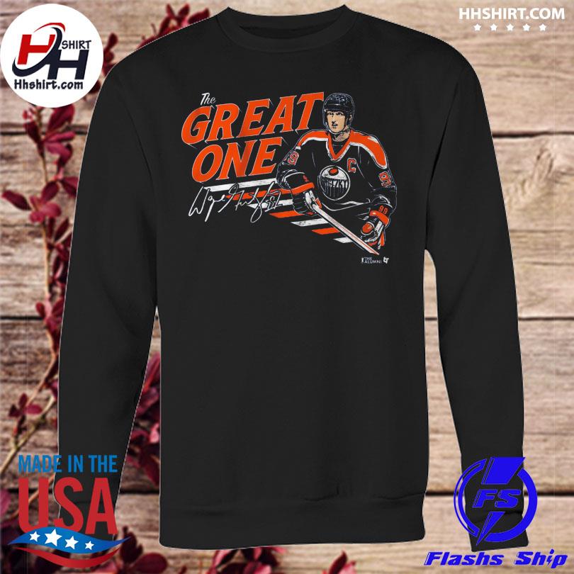 Wayne gretzky the great one shirt, hoodie, sweater, long sleeve and tank top