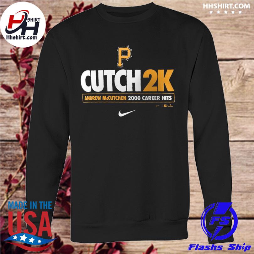 Andrew McCutchen Pittsburgh Pirates Nike 2,000 Hits Milestone T