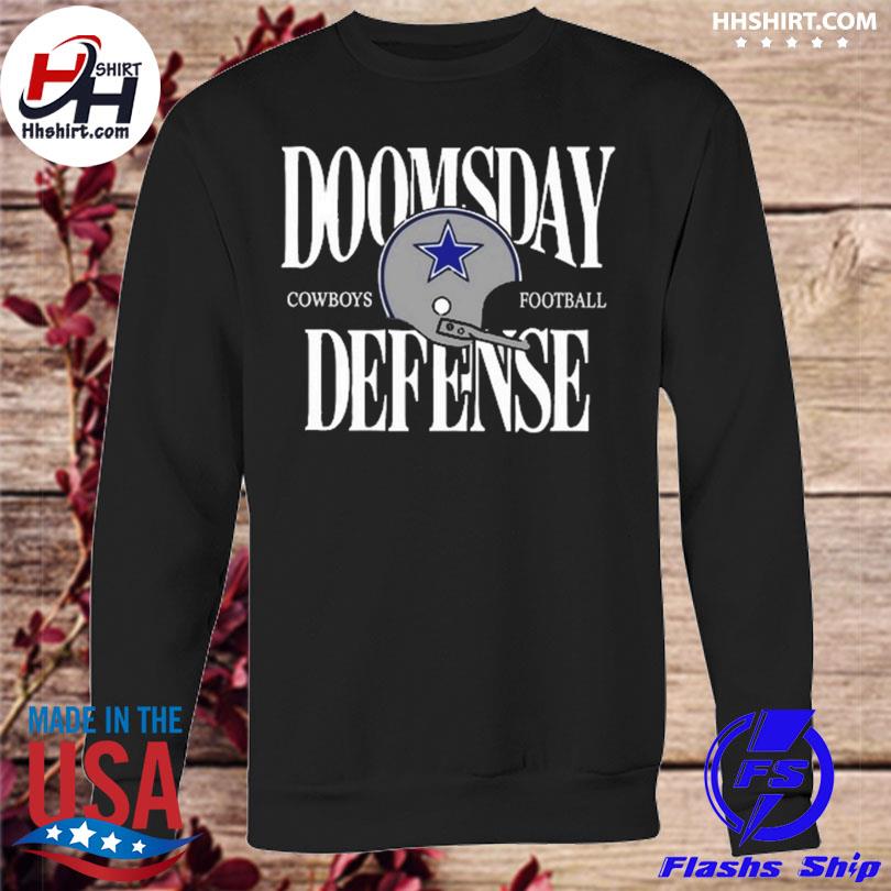 Official Cowboys Dc Dan Quinn Wearing Doomsday Defense Shirt