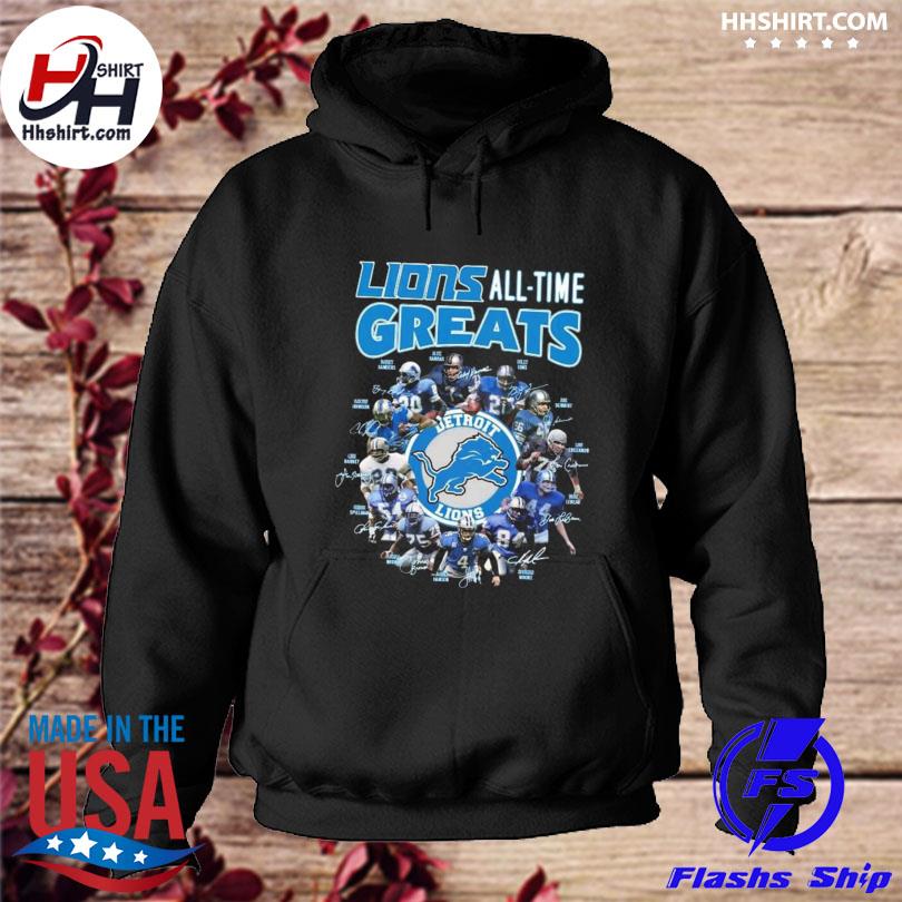 Detroit Lions Members All-Time Greats s hoodie