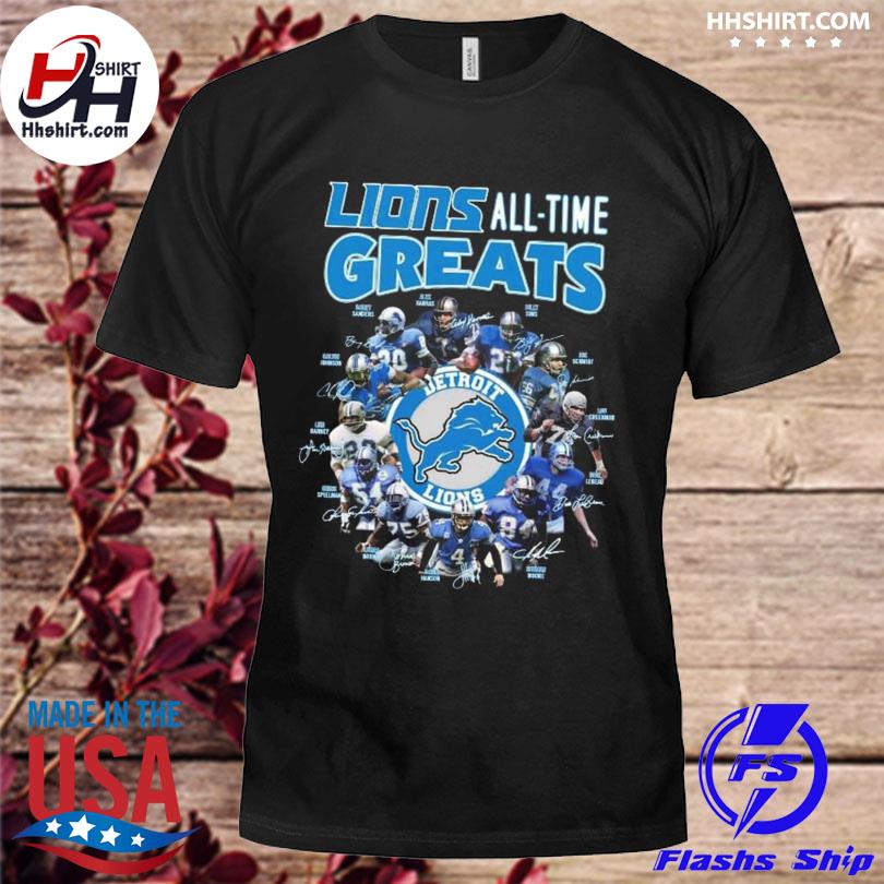 Detroit Lions Members All-Time Greats shirt