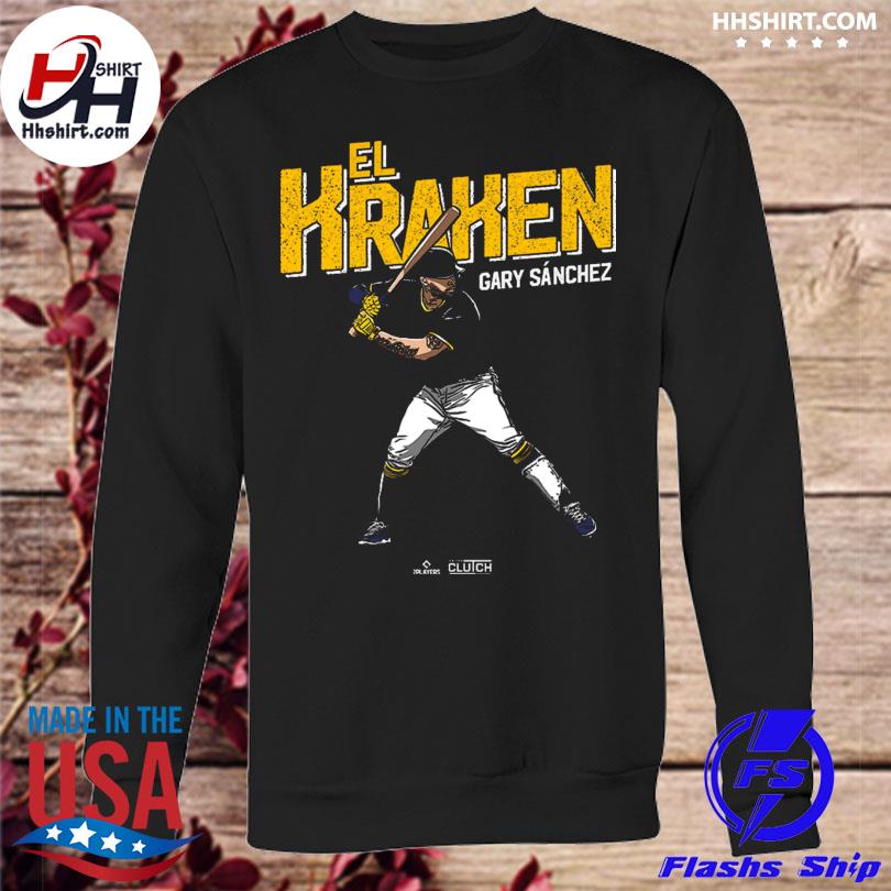 Gary sánchez el kraken mlbpa 2023 shirt, hoodie, sweater, long sleeve and  tank top