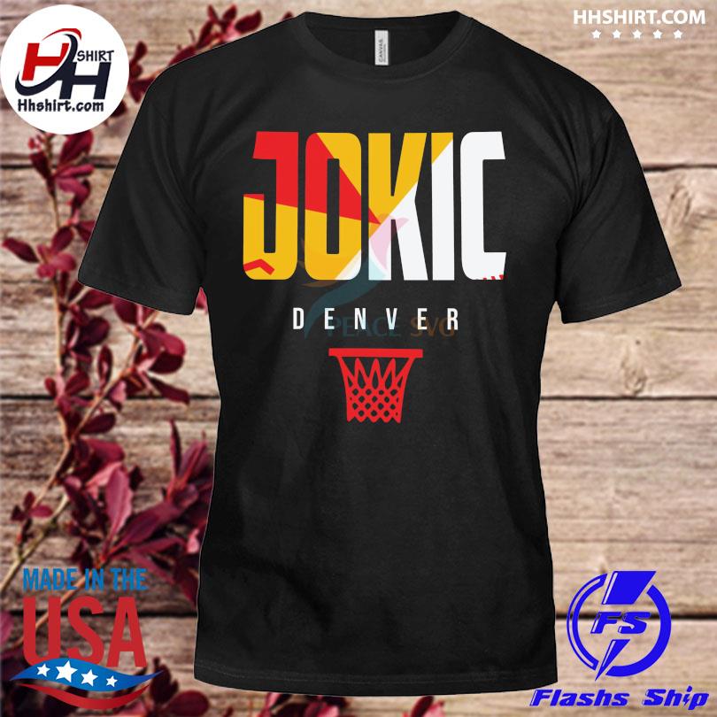 Jokic denver nuggets basketball nba shirt