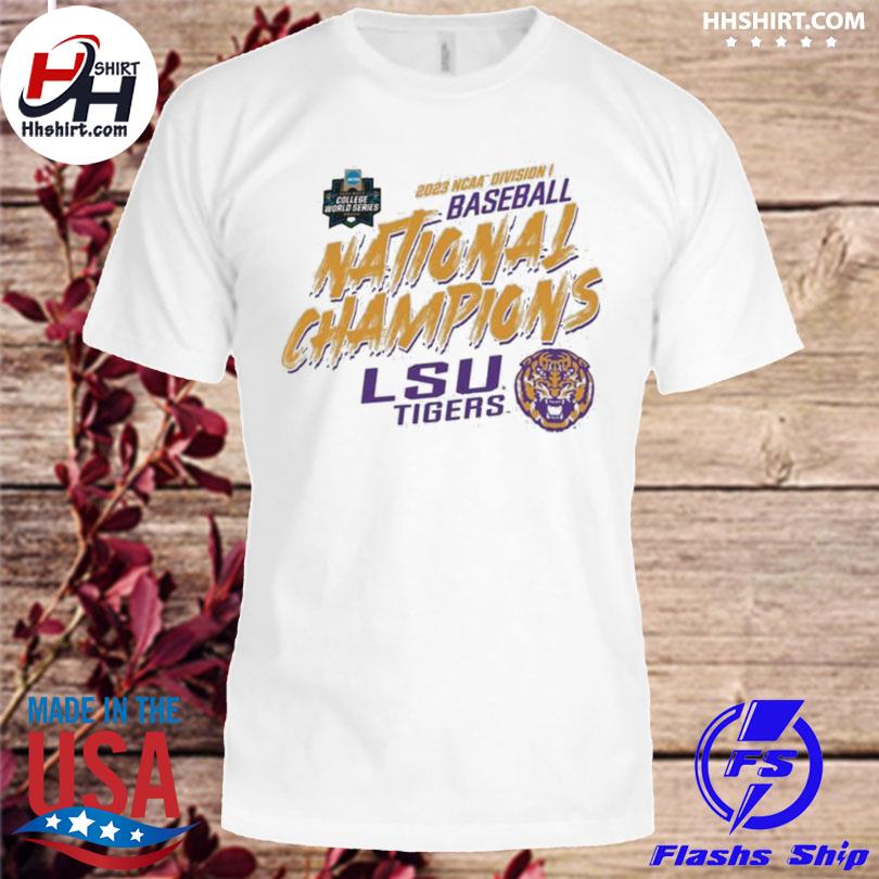 LSU Tigers Baseball 2023 Men College World Series Champions