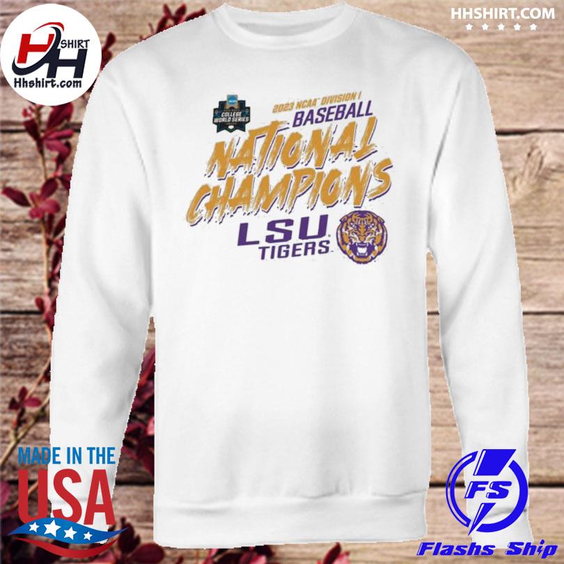 2023 NCAA Division I Baseball Championship World Series LSU Tiger logo T- shirt, hoodie, sweater, long sleeve and tank top