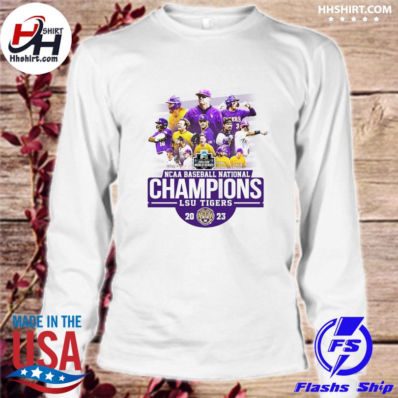 LSU Tigers 2023 NCAA World Series Champions Baseball Jersey shirt, hoodie,  sweater, long sleeve and tank top