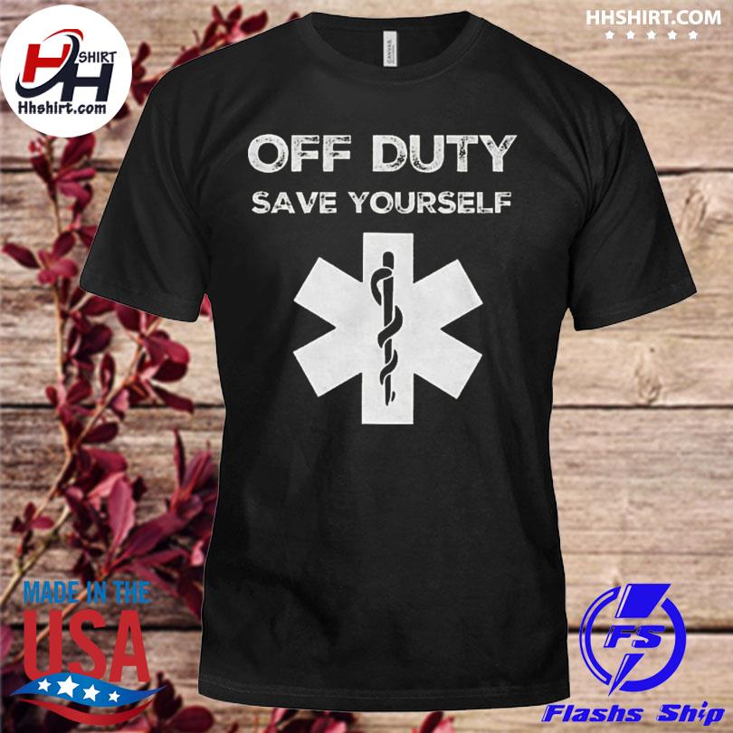 Off duty save discount yourself hoodie