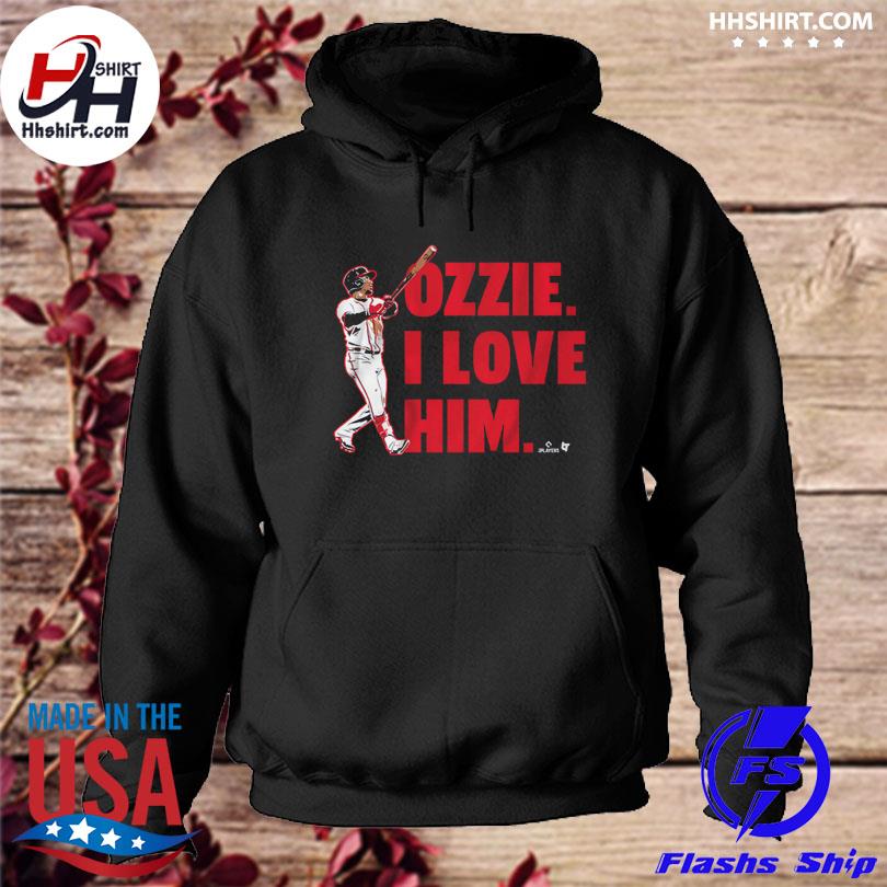 Breakingt store ozzie albies I love him shirt, hoodie, longsleeve