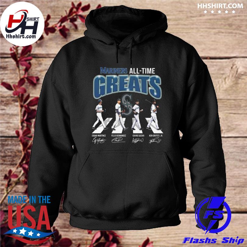 Seattle Mariners All-Time Greats Abbey Road Signatures shirt, hoodie,  sweater, long sleeve and tank top