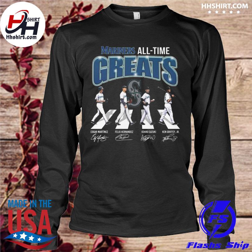 Seattle Mariners All-Time Greats Abbey Road Signatures shirt, hoodie,  sweater, long sleeve and tank top