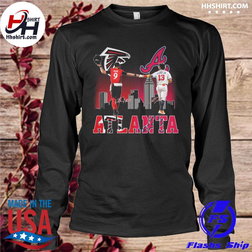 Atlanta Falcons Ridder And Braves Acuna Jr City Champions shirt