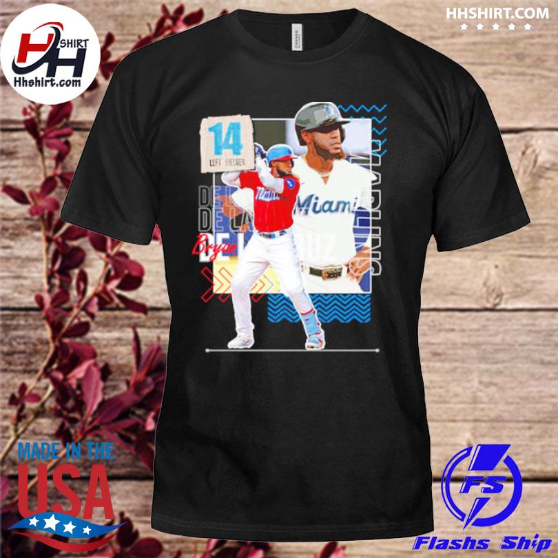 Bryan De La Cruz Baseball Marlins shirt, hoodie, sweatshirt and tank top