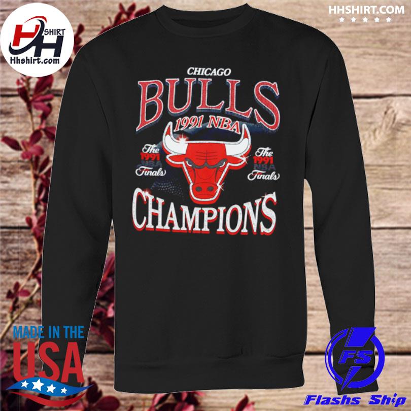 Official Champions chicago bulls 1991 NBA finals T-shirt, hoodie, tank top,  sweater and long sleeve t-shirt