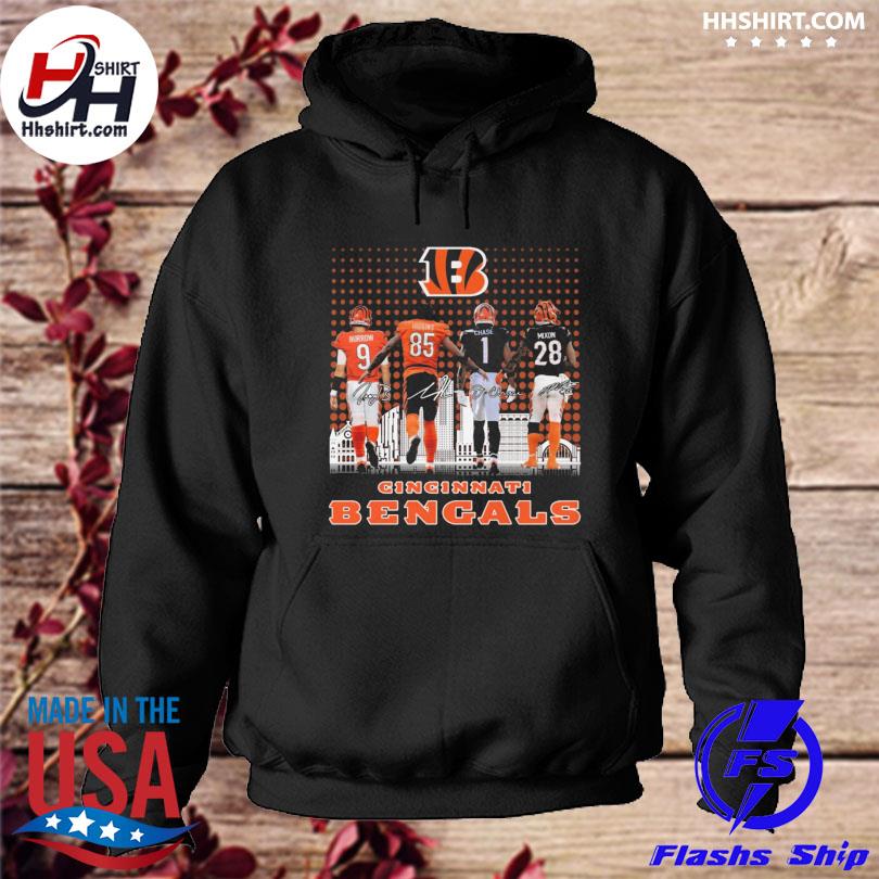 Cincinnati Bengals Hoodie Sweatshirt Pullover Football Hooded