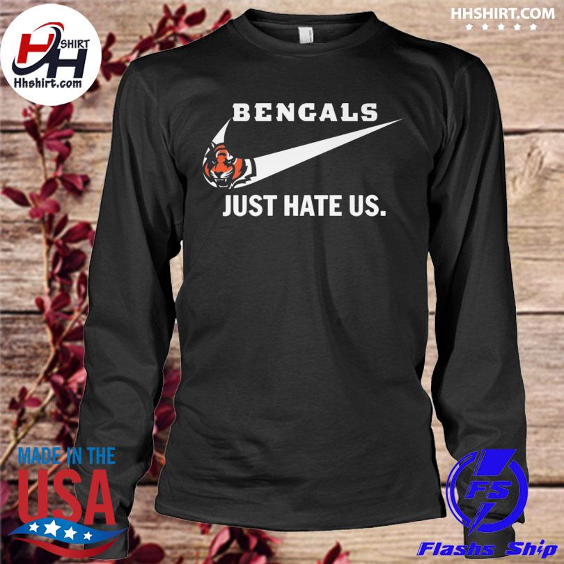 Cincinnati Bengals just hate us shirt - Dalatshirt