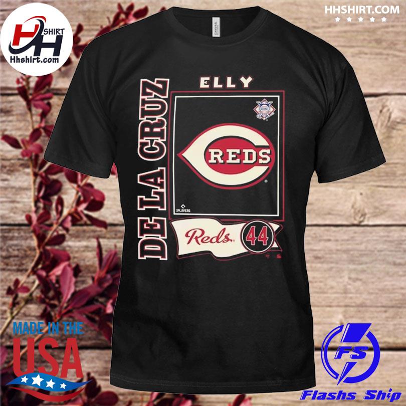 Elly De La Cruz Cincinnati Reds '47 Graphic T-Shirt - Red