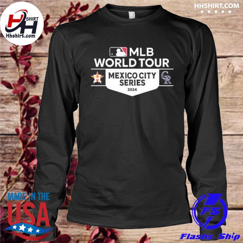 MLB World Tour Houston Astros logo T-shirt, hoodie, sweater, long