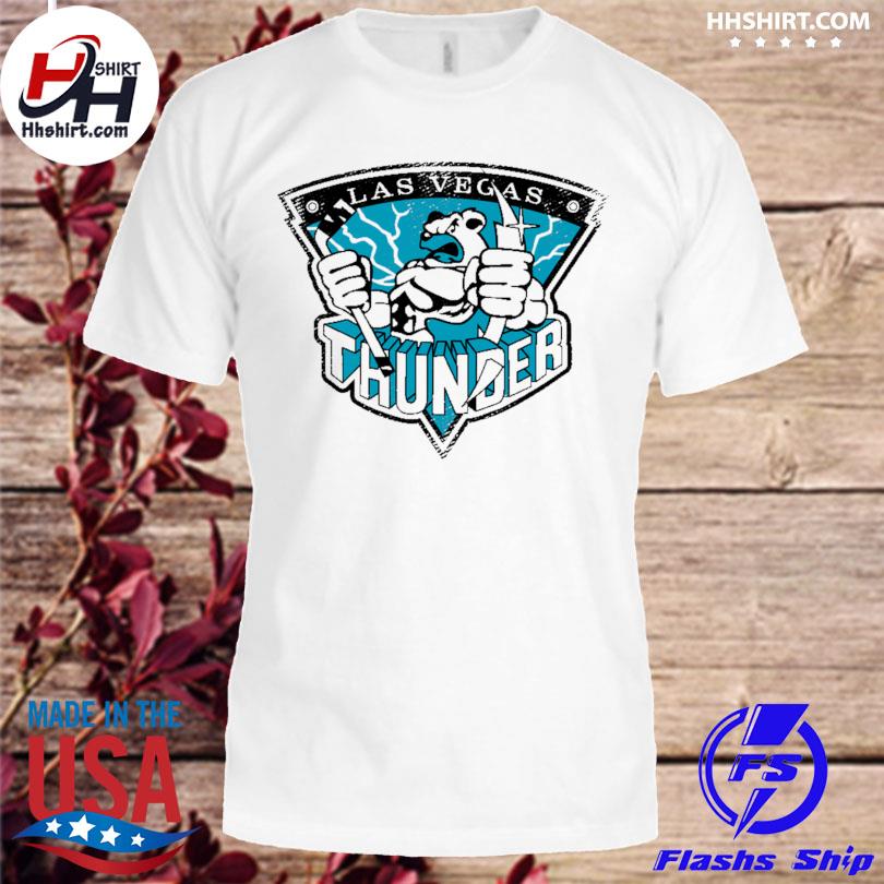 Product the las vegas thunder hockey shirt, hoodie, sweater, long sleeve  and tank top