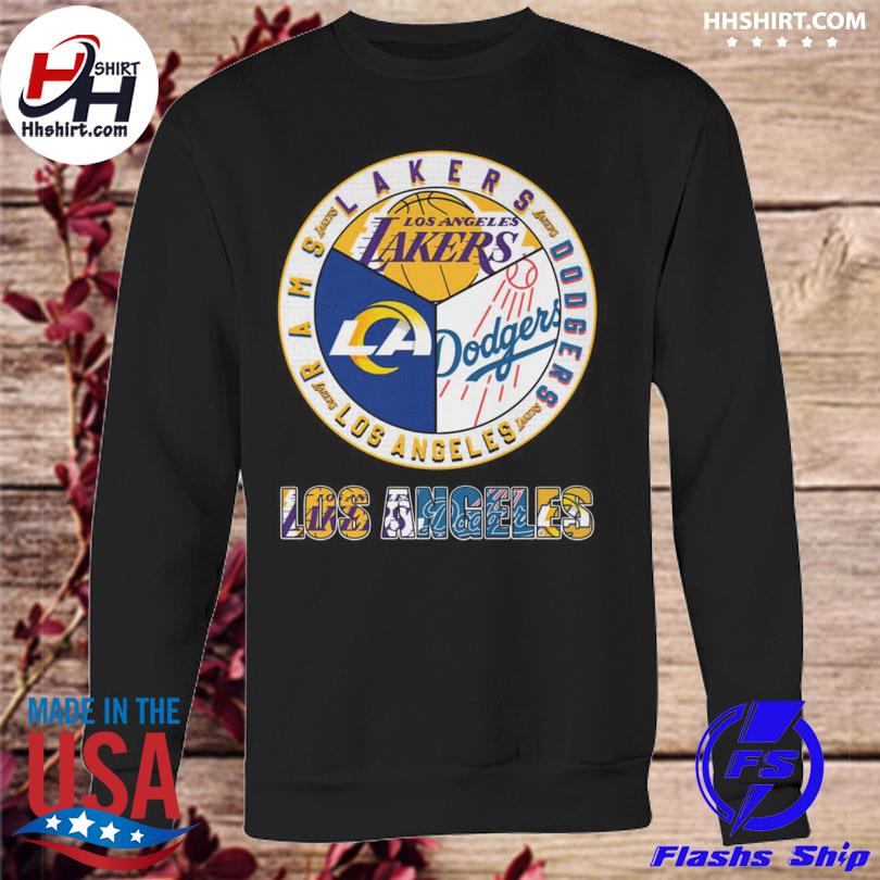 Los Angeles Lakers Dodgers Rams City Champions 2023 Shirt, hoodie