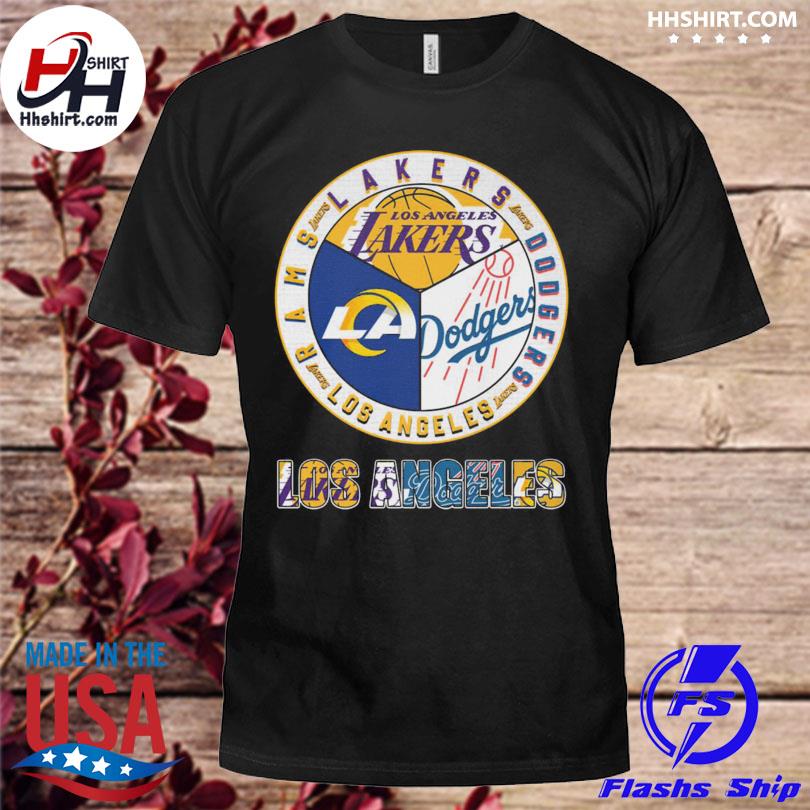 Los angeles lakers dodgers rams city champions shirt, hoodie