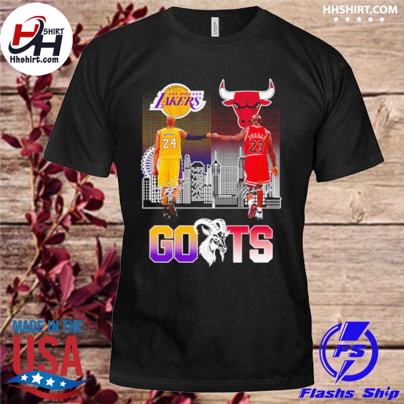 Kobe Bryant Los Angeles Lakers Michael Jordan Chicago Bulls T