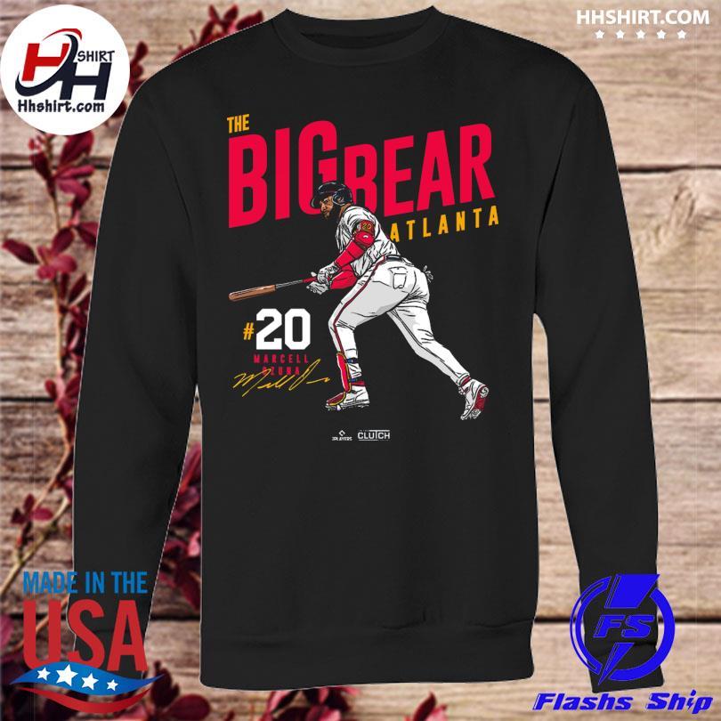 Marcell Big Bear Ozuna Atlanta Baseball t-shirt by To-Tee Clothing