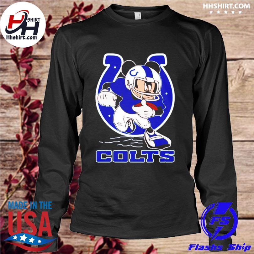 Indianapolis Colts Slogan Loud And Proud Mickey Mouse T-Shirt - T