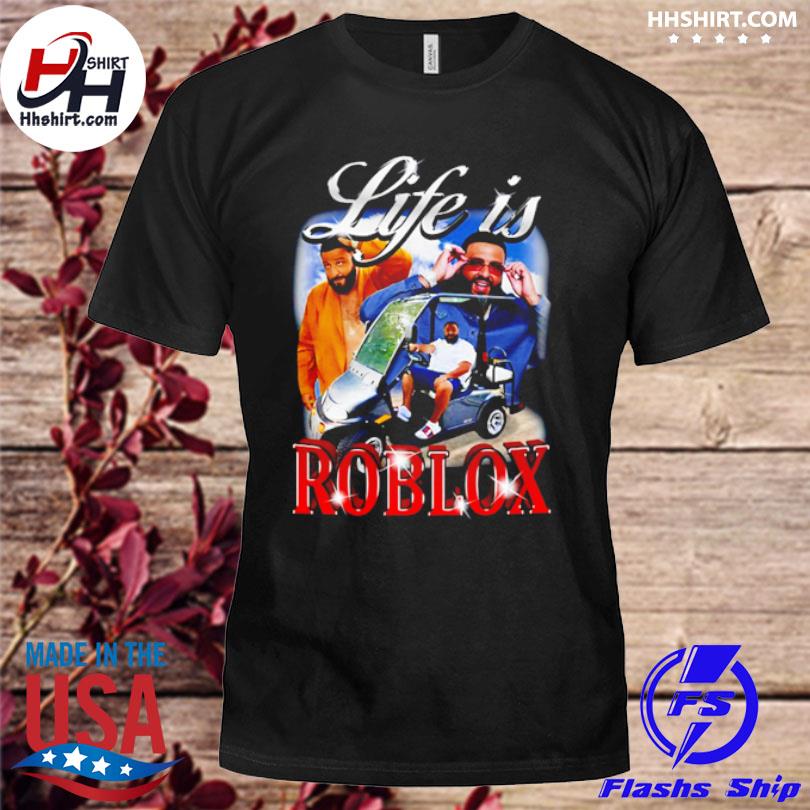 DJ Khaled life is roblox T-shirt, Vintage Life Is Roblox Dj - Inspire Uplift