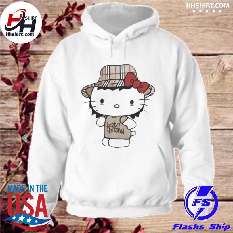 Official cartoon Peso Pluma Hello Kitty Shirt, hoodie, sweater