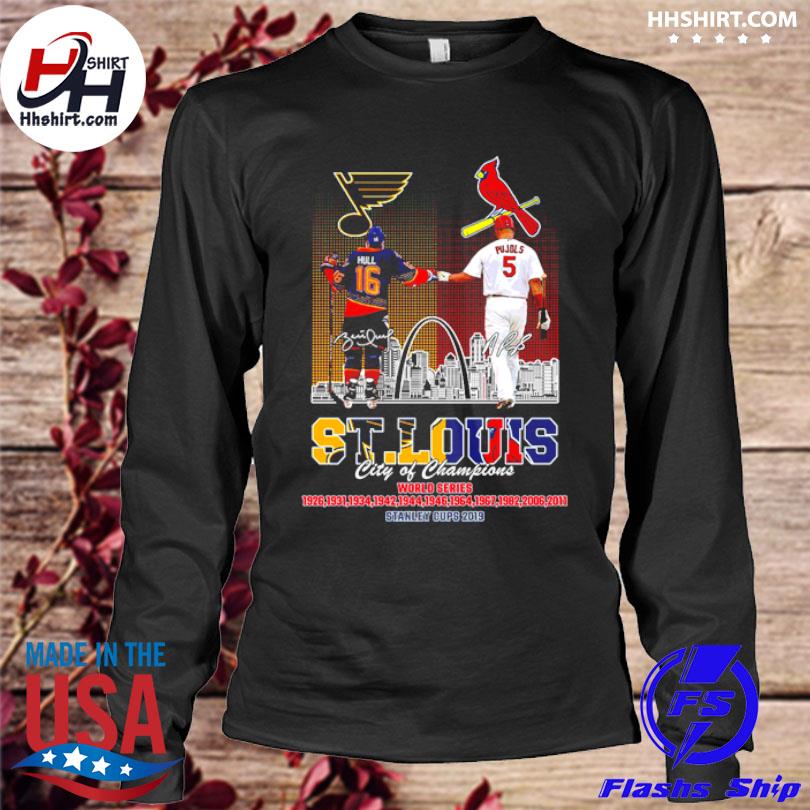 STL Blues Shirt Cardinals City Of Champions St Louis Blues Gift