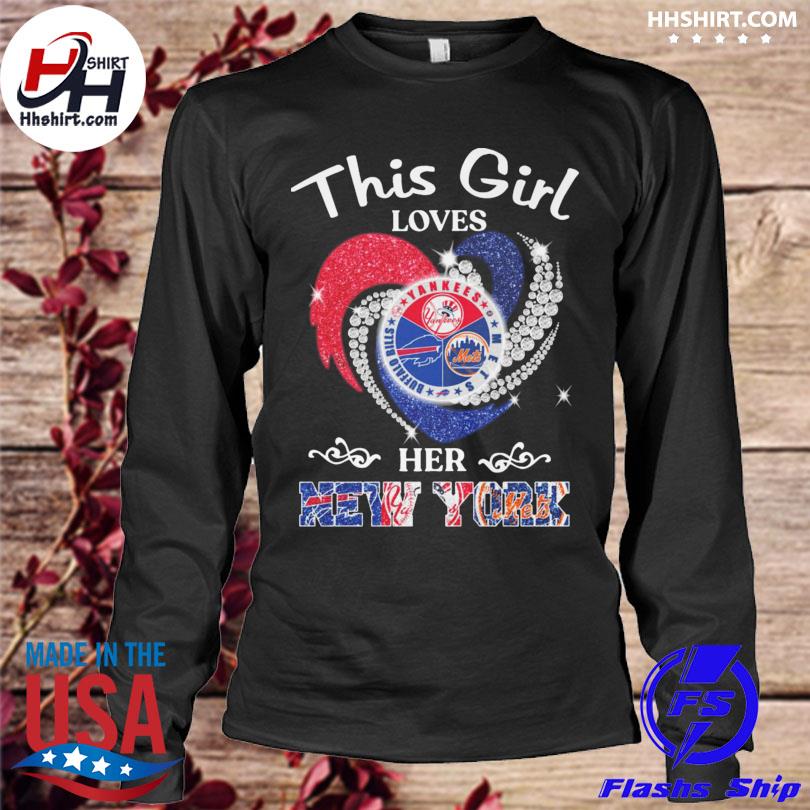 Official Heart This Girl Love New York Mets Shirt, hoodie, sweater and long  sleeve