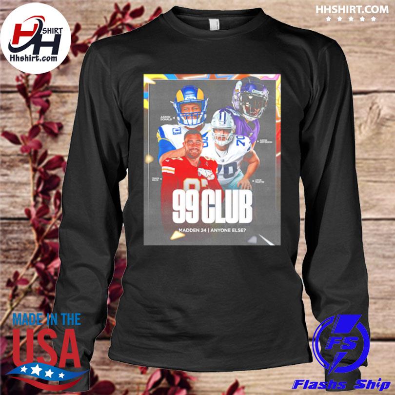 Travis Kelce Kansas City Madden 24 99 Club 2023 Shirt