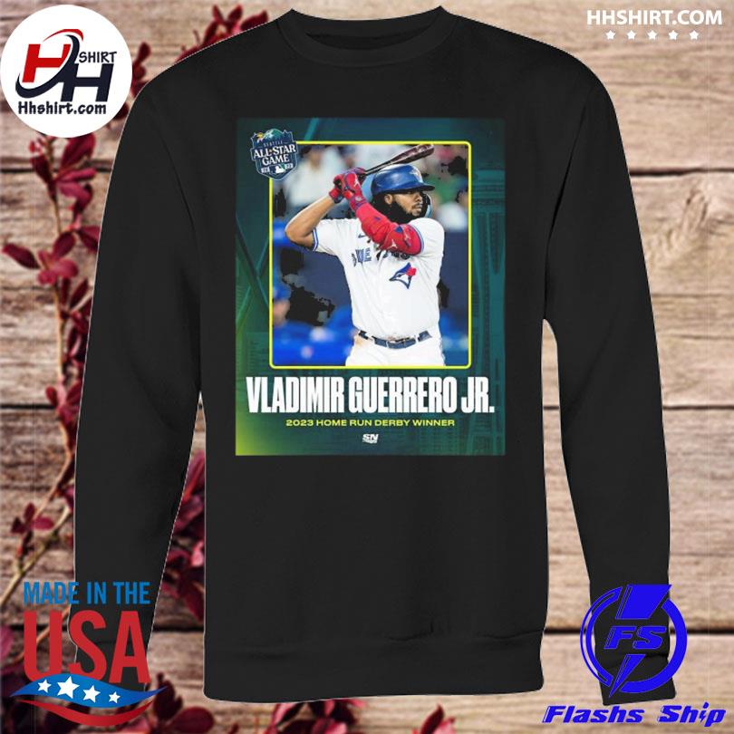 Vladimir Guerrero Jr. wins the 2023 Home Run Derby Champion Poster