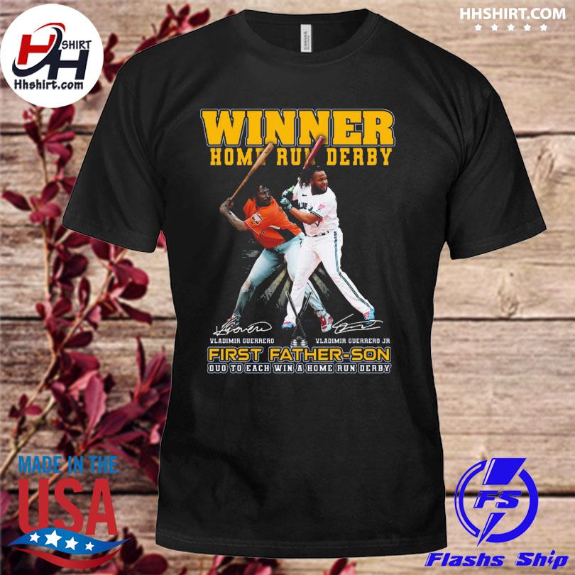 Official Vladimir Guerrero Winner Home Run Derby First Father Son