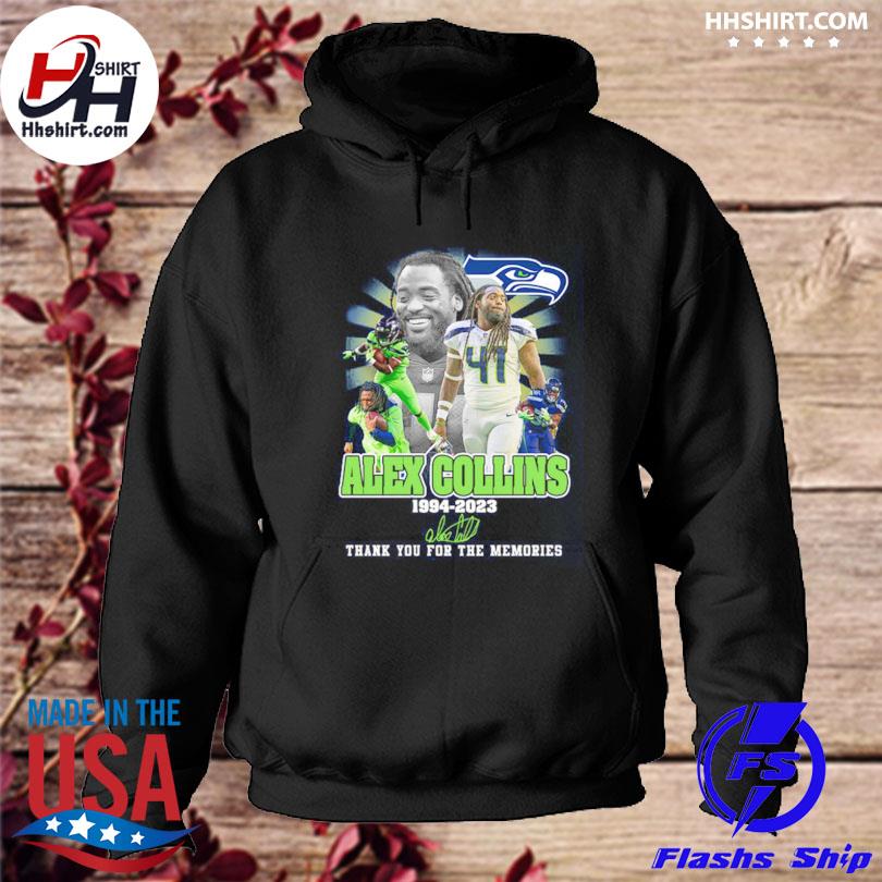 Alex Collins 1994 2023 Memories Seatle Seahawks NFL Shirt, hoodie, sweater  and long sleeve