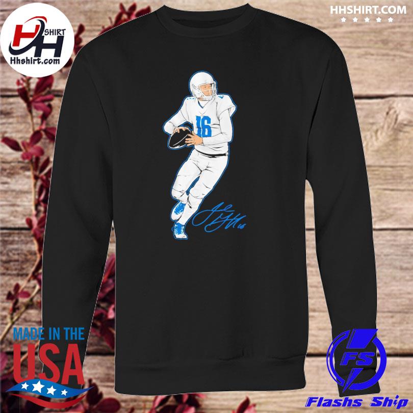 Awesome jared Goff Superstar Pose signature shirt, hoodie