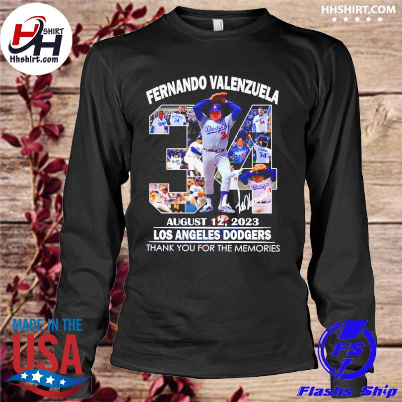 Fernando valenzuela august 12 2023 los angeles dodgers thank you