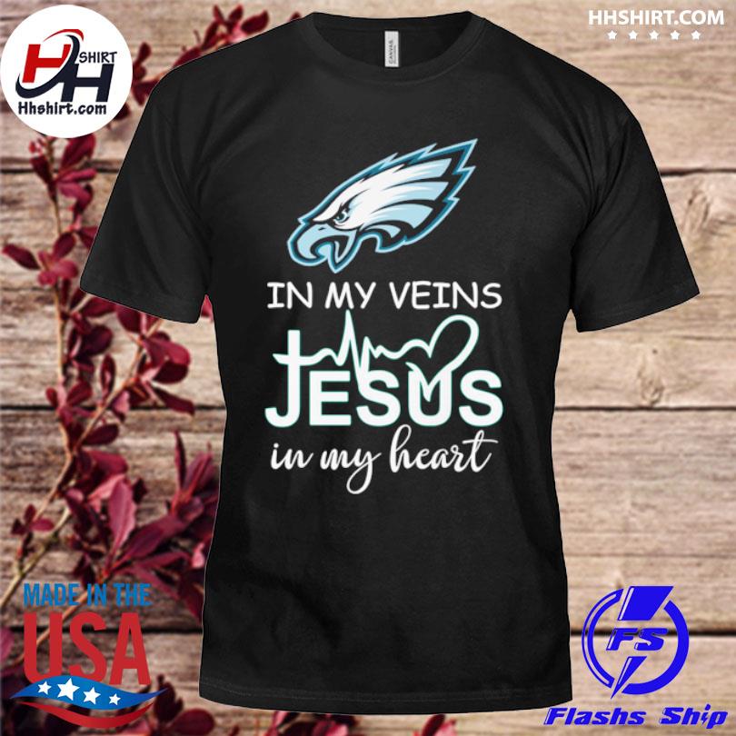 NEW Philadelphia Eagles In My Veins Unisex T-Shirt