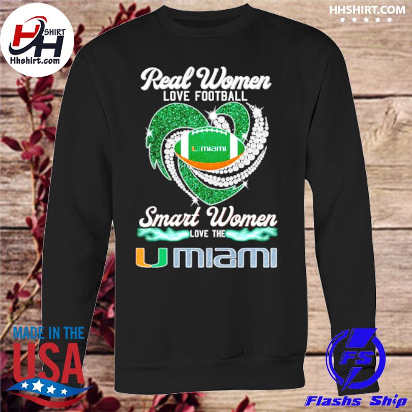 Official real Women Love Football Smart Women Love The Miami