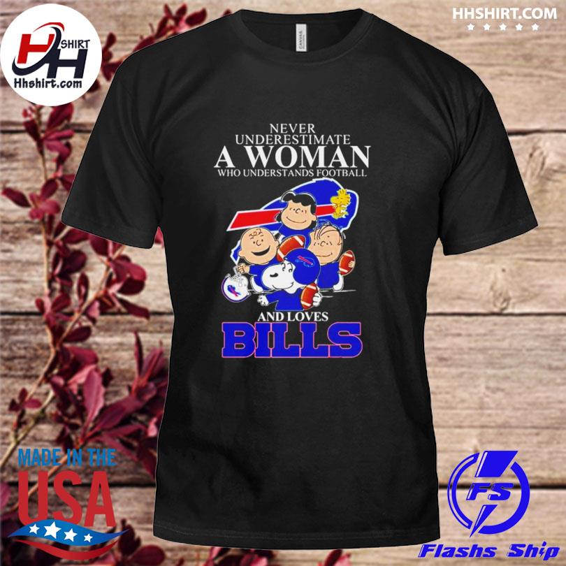 Buffalo Bills Peanut and Snoopy shirt