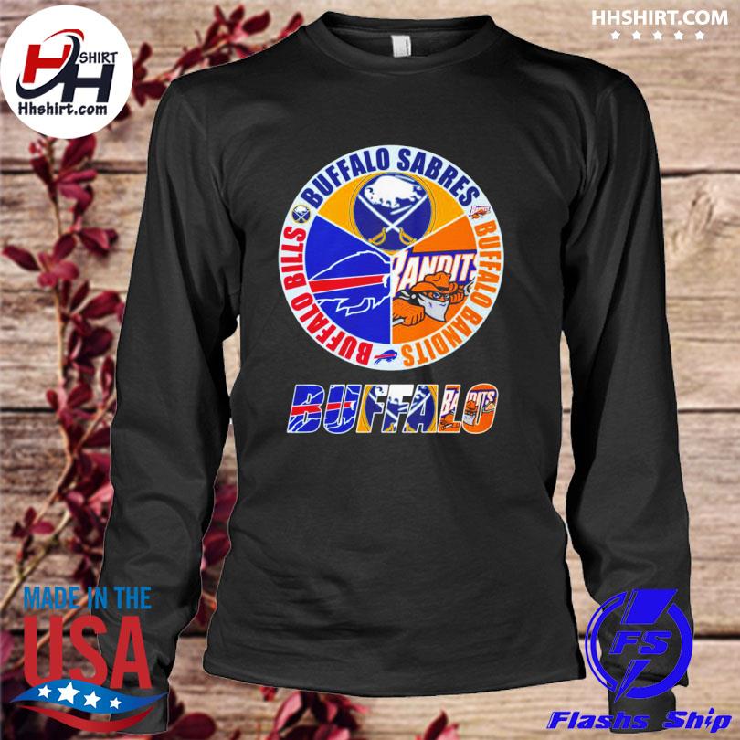 Buffalo Bills Buffalo Sabres Buffalo Bandits logo shirt, hoodie