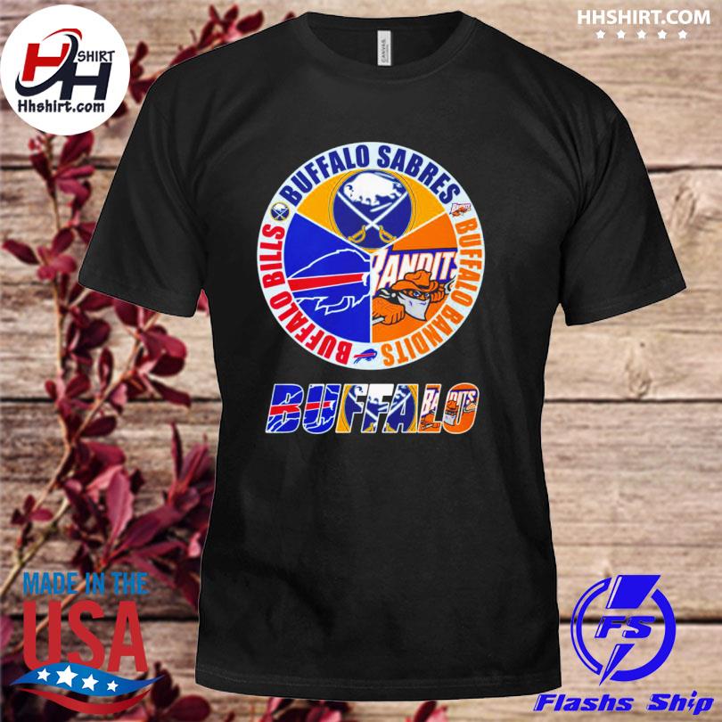 Buffalo Bills Buffalo Sabres Buffalo Bandits logo shirt, hoodie