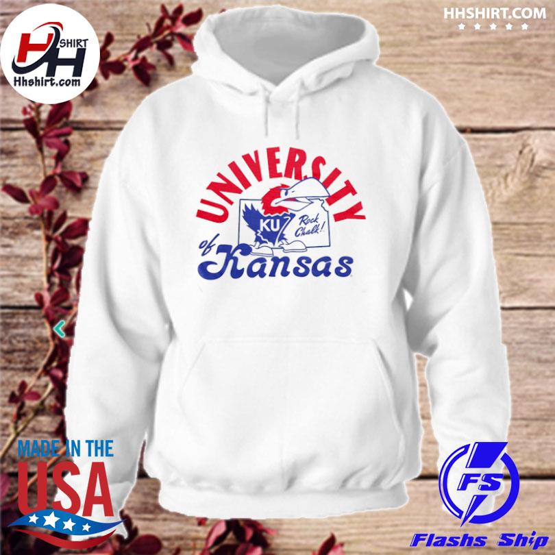 Product charlie hustle university of Kansas outline shirt, hoodie, sweater,  long sleeve and tank top