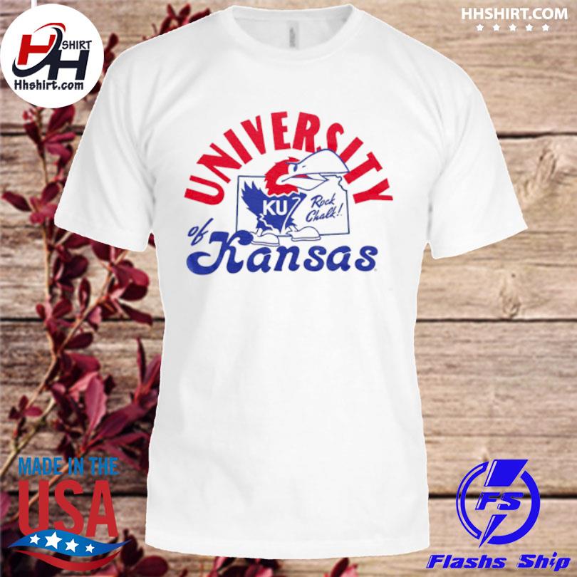 Product charlie hustle university of Kansas outline shirt, hoodie