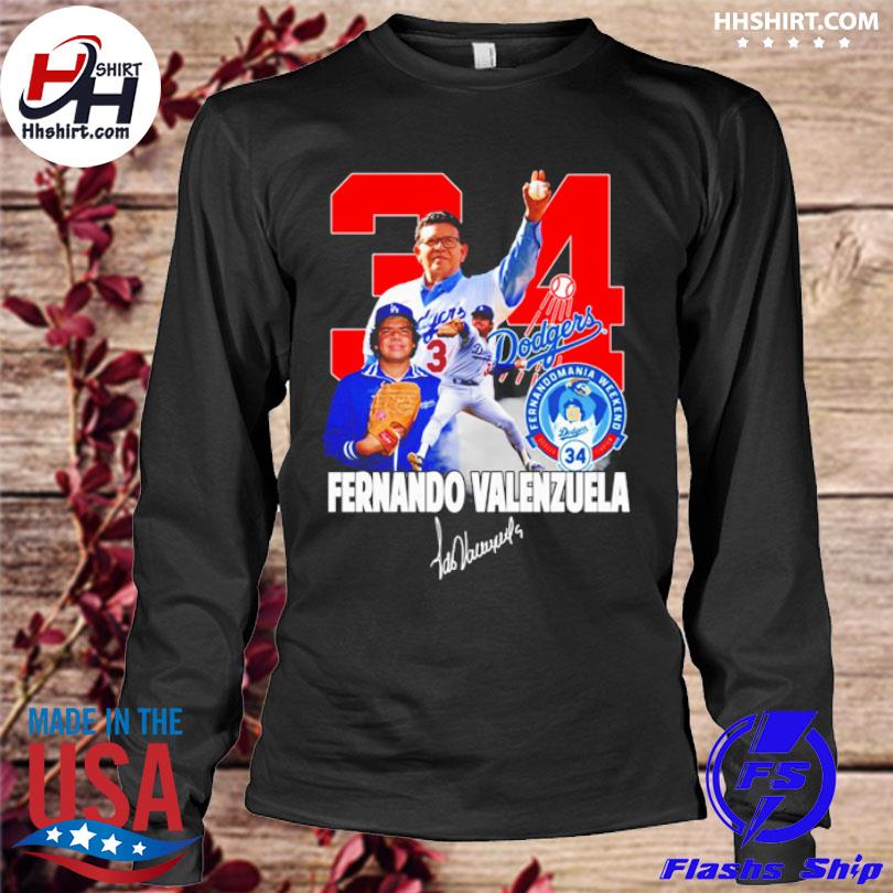 Fernando Valenzuela 34 Dodgers Fernando Mania Weekend Signature T