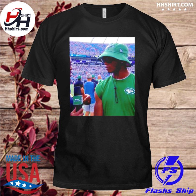 Garrett Wilson Bucket hat pic shirt - Limotees