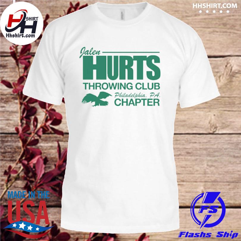 New 2023 Jalen Hurts Throwing Club Shirt, hoodie, sweater, long sleeve and  tank top