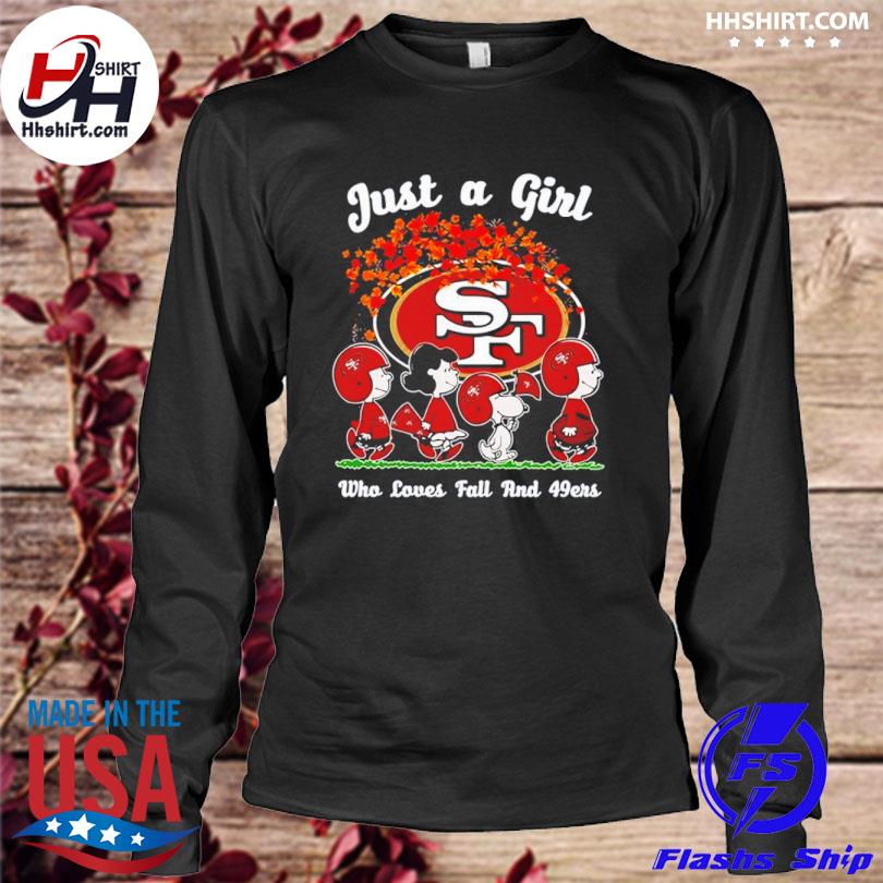 Original Heart Just A Woman Who Loves Her Giants And 49ers T-shirt,Sweater,  Hoodie, And Long Sleeved, Ladies, Tank Top