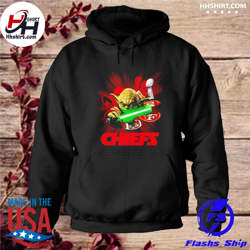 Baby yoda chiefs online hoodie